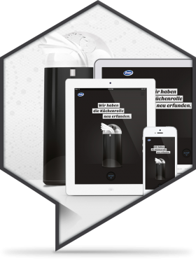 screendesign_zewa_rollover Futuristic Prala Landingpage for Zewa by the freelance Creative Director Christopher Gey