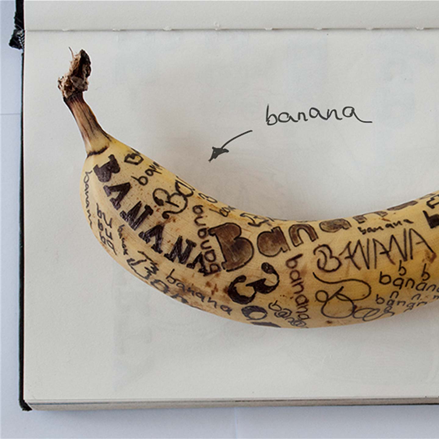 Banana Illustration by the freelance art director Christoph Gey from Cologne