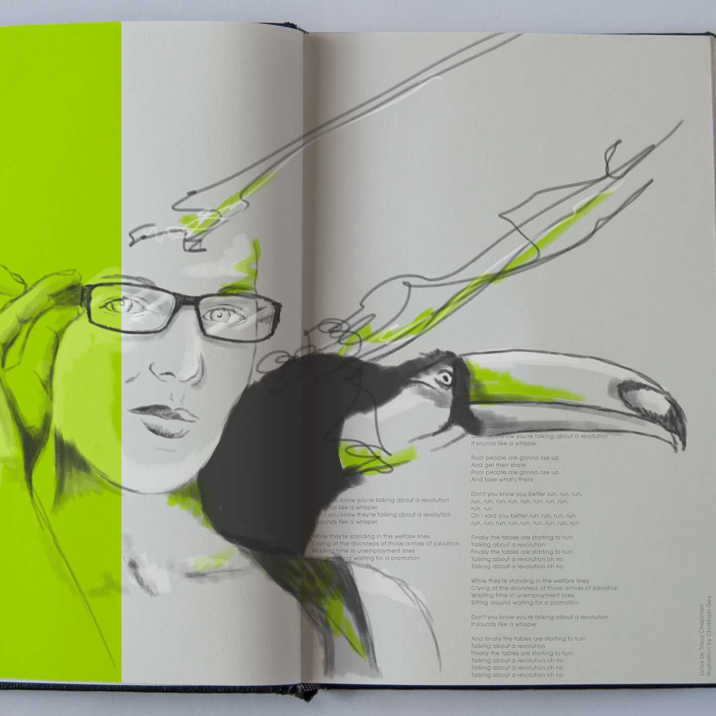 Magazine Illustration by the freelance art director Christoph Gey from Cologne