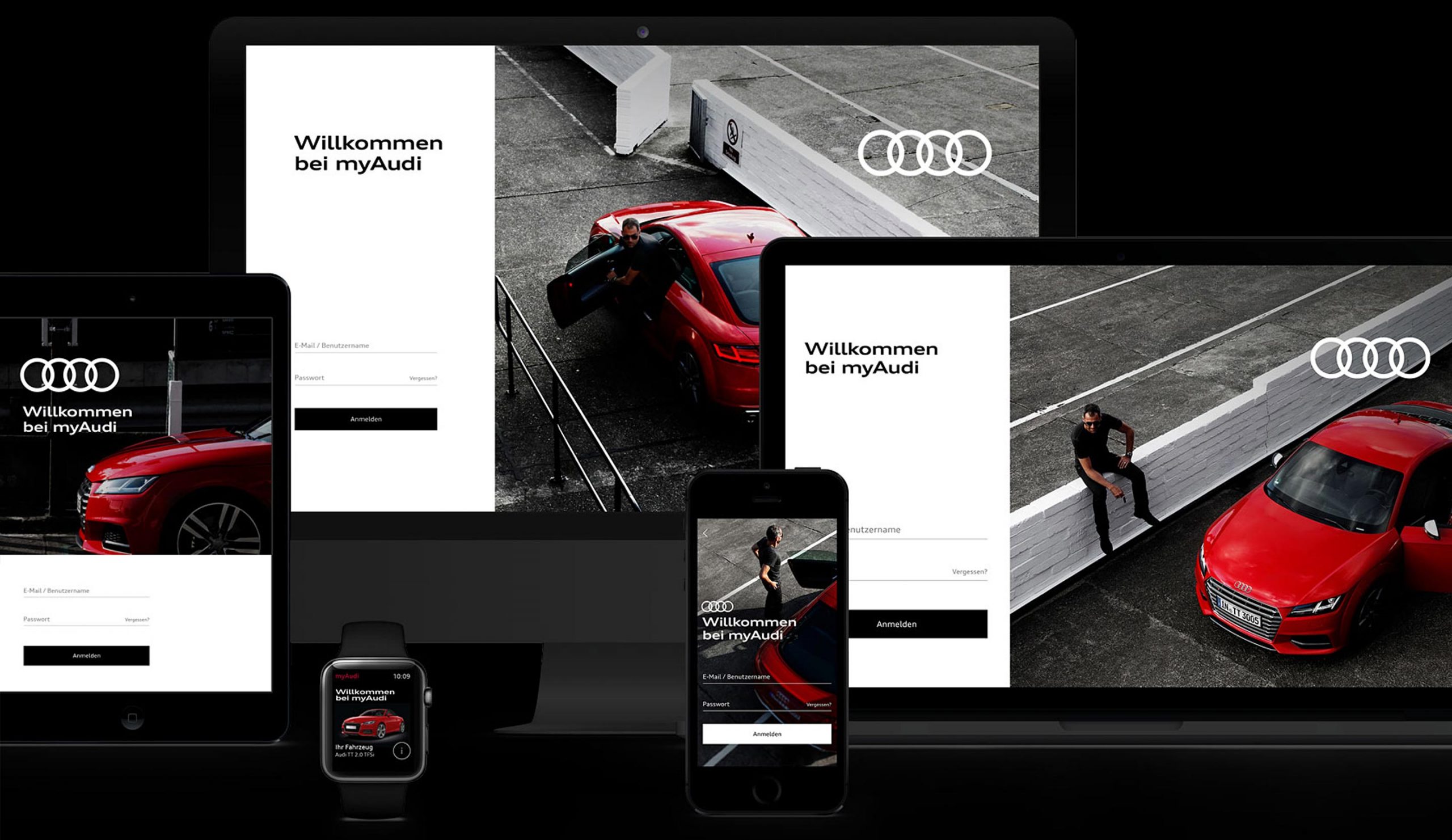 Audi – globales Rebranding durch den freiberuflichen Kreativdirektor Christoph Gey und Strichpunkt Design