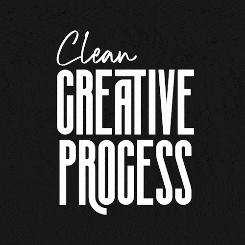 Creative Type Design, Clean Creative Process