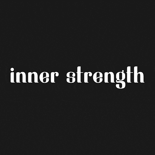 Inner Strength (Creative Type and Logo Design) by the freelance art director Christoph Gey from Cologne