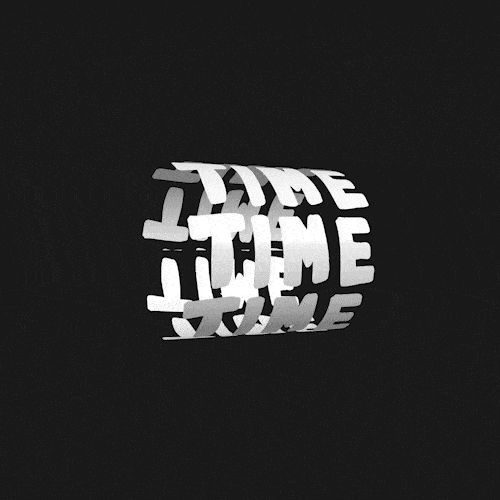 Time (Creative Type and Logo Design) by the freelance art director Christoph Gey from Cologne