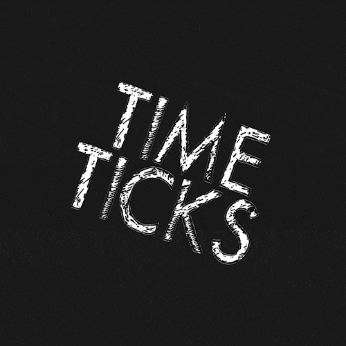 Time Ticks (Creative Type and Logo Design) by the freelance art director Christoph Gey from Cologne