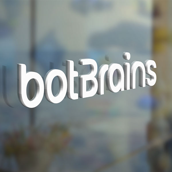 botBrains Logo Development by the freelance art director Christoph Gey from Leipzig, Germany