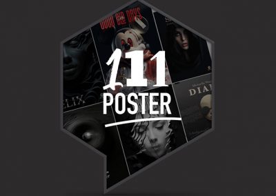 111 Poster gestaltet vom freiberuflichen Art Director Christoph Gey aus Leipzig