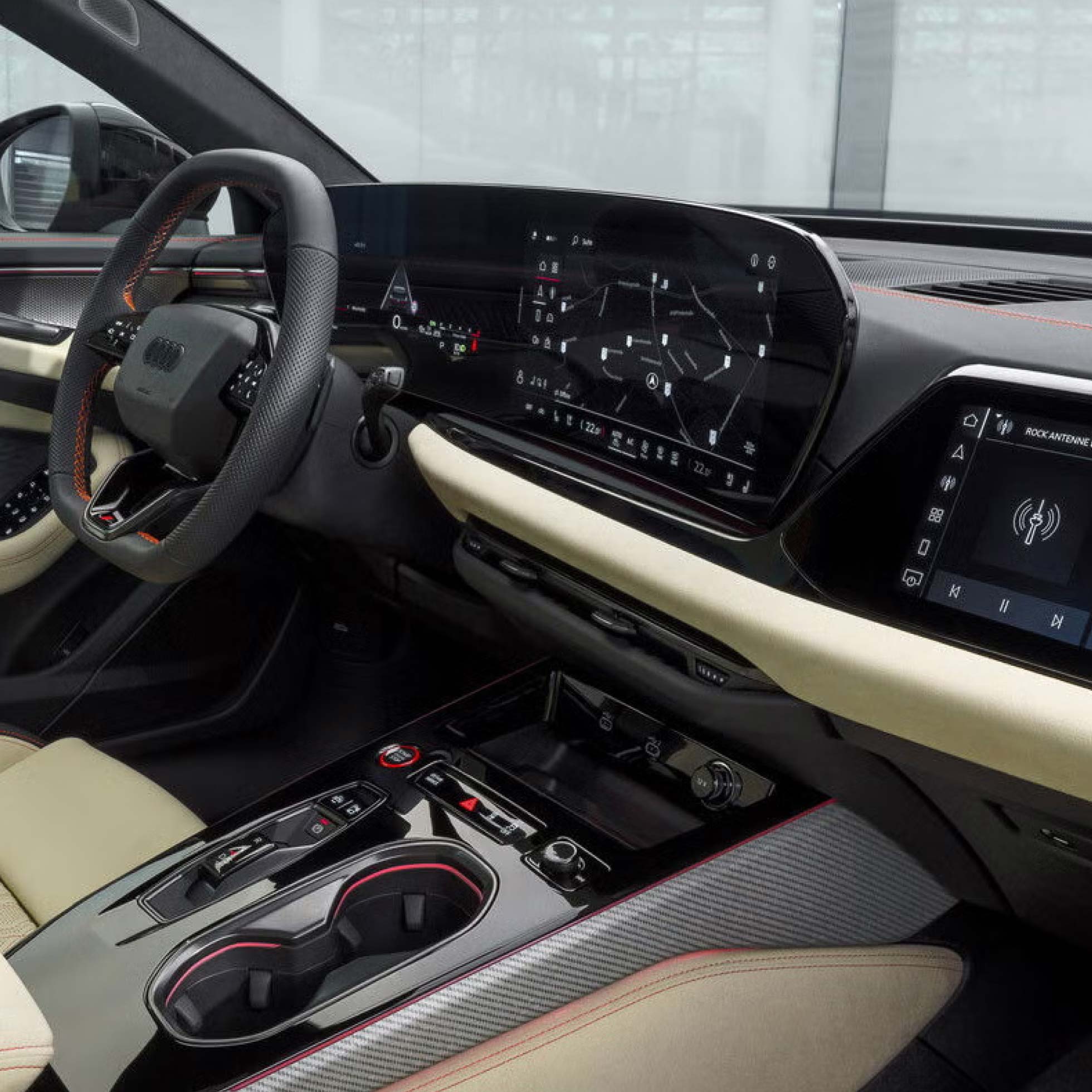 Audi In Car Screens follow the design and communication rules of the freelance art director christoph gey Audi In Car Screens follow the design and communication rules of the freelance art director christoph gey