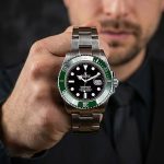 Rolex - brand analysis 2 The freelance creative director Christopher Gey from Leipzig holds a Rolex in his hands.