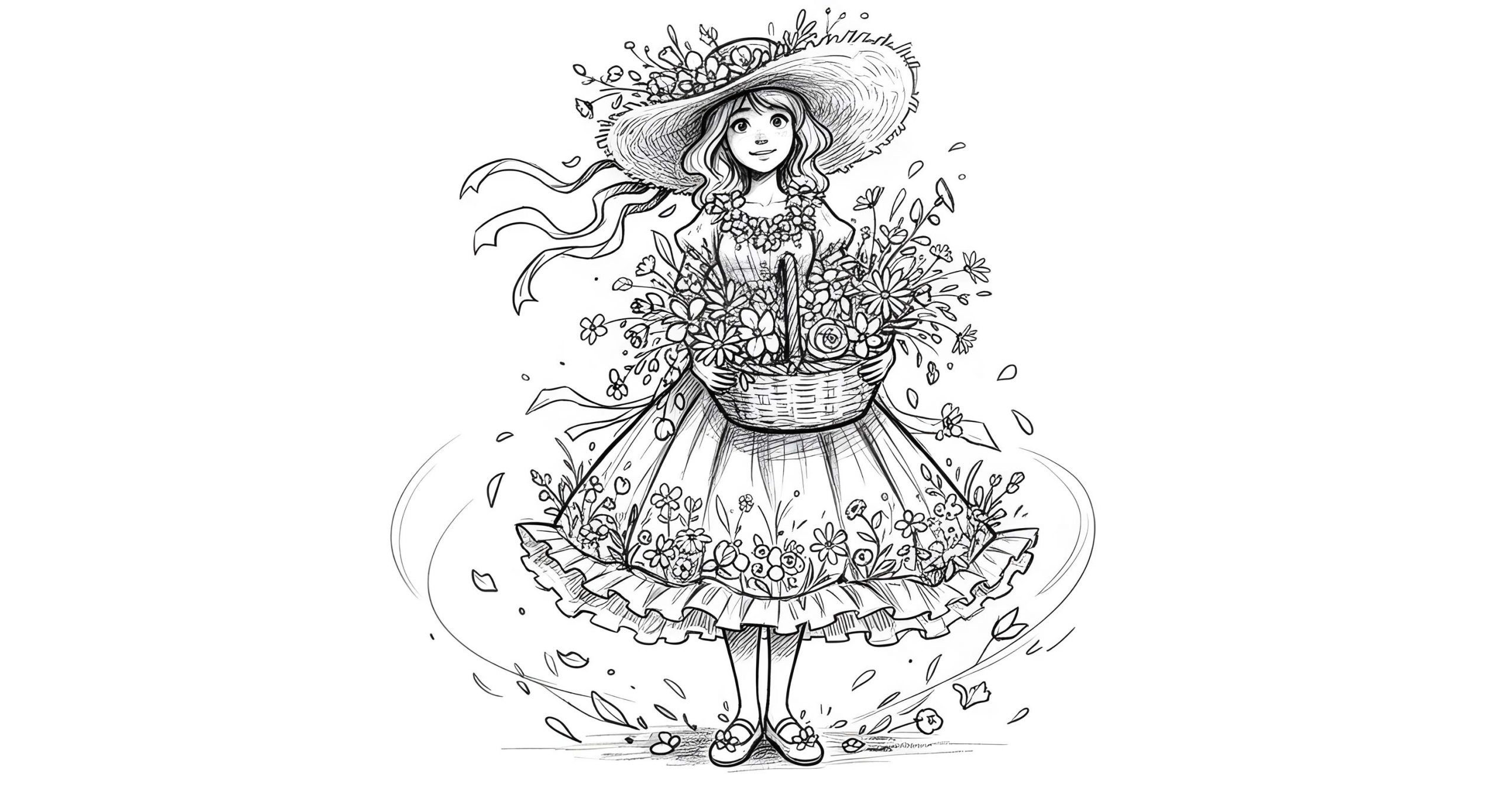 Archetype of the innocent - sketched by the freelance creative director Christoph Gey from leipzig