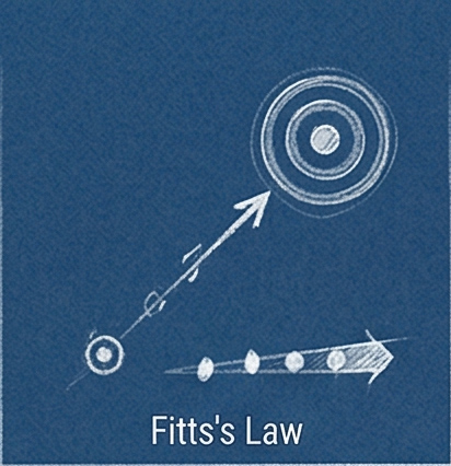 2. UX Law - Fitts's Law by the freelance creative and art director Christoph Gey