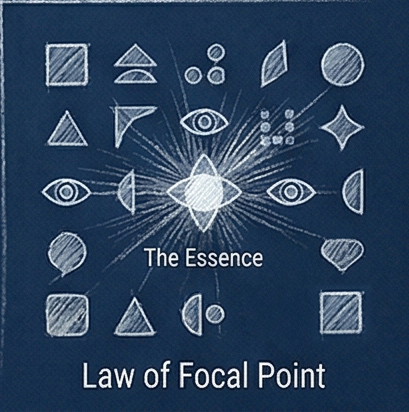 21. UX Law - Law of Focal Point by the freelance creative and art director Christoph Gey