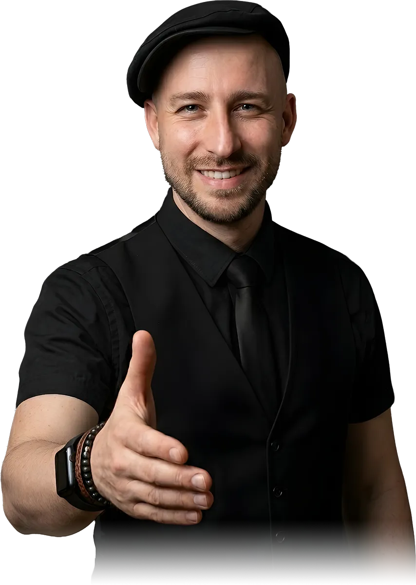 Freelance Creative Director Christoph Gey 8from Leipzig) says hello