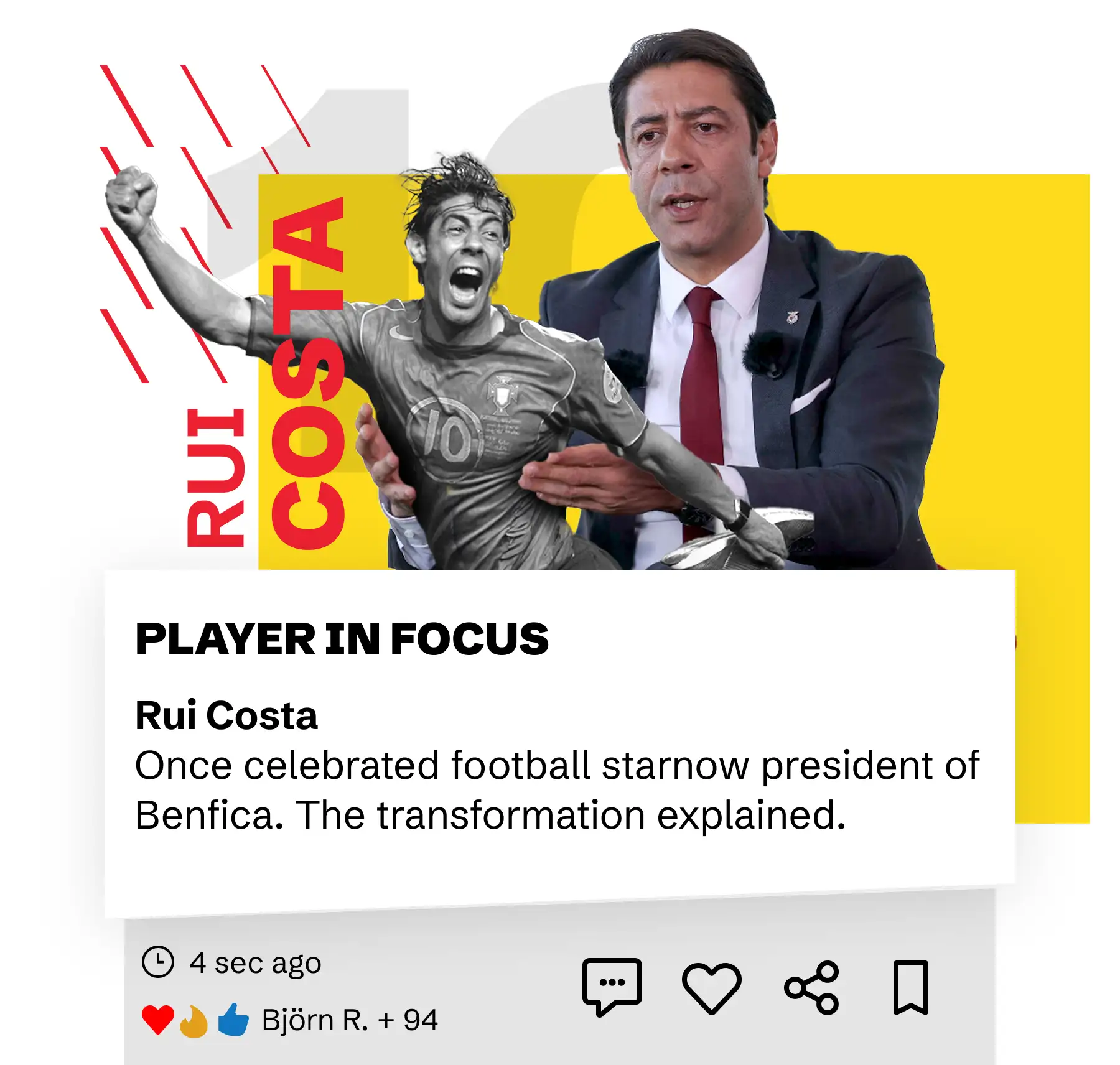 Player Card - Corporate Design Development of A Bola by the freelance Creative Director Christoph Gey from Leipzig