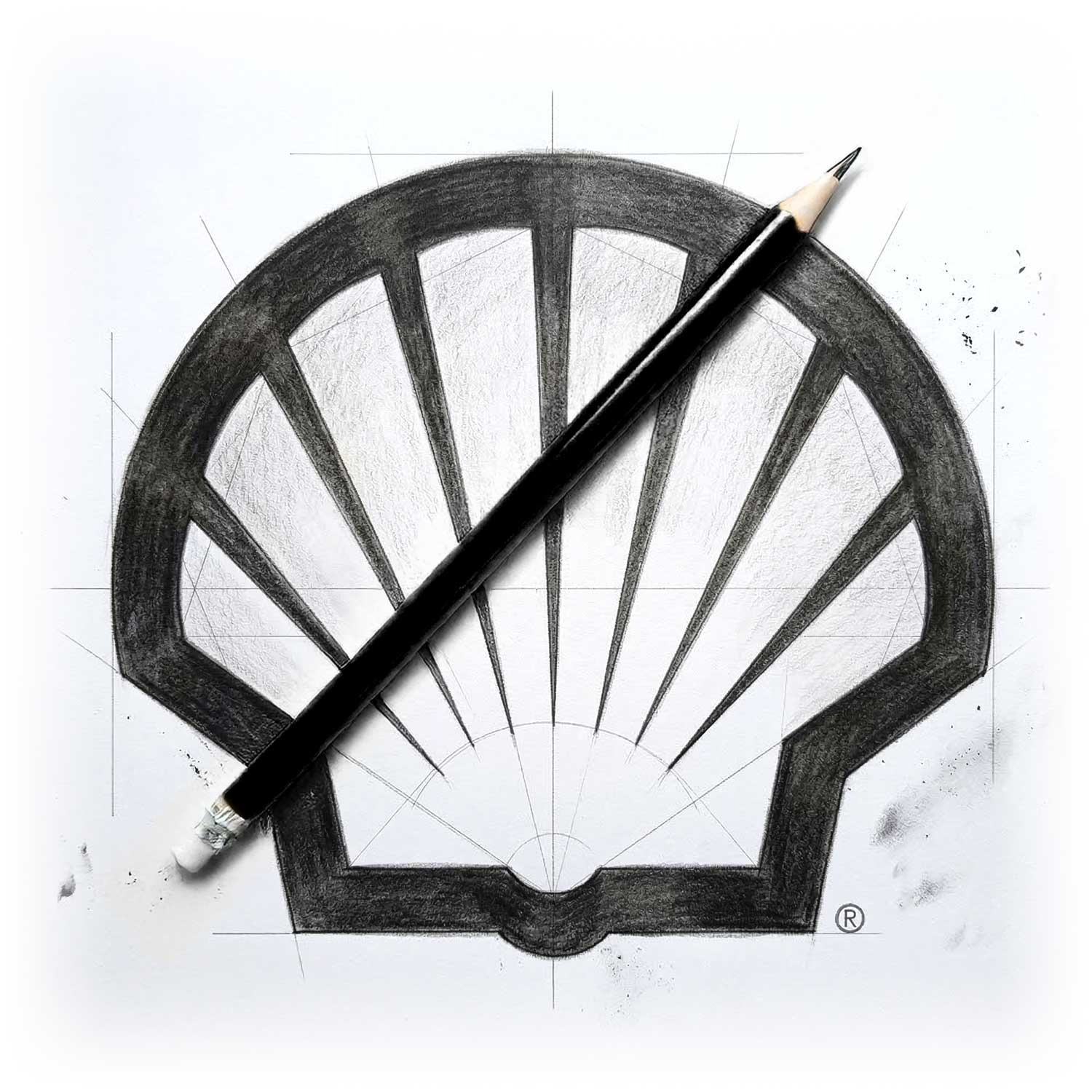 Symbolism in the Logo of Shell a analysis by the freelance creative director Christopher Gey from Leipzig