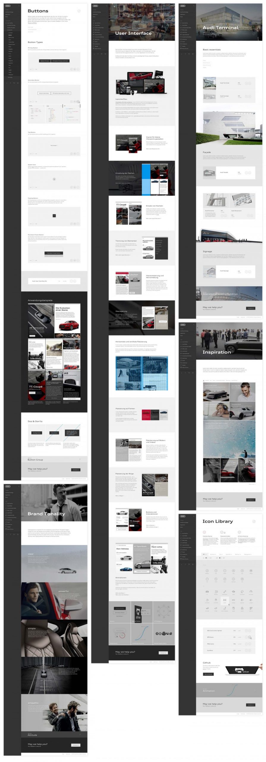 Audi – globale Markenplattform, entworfen vom freiberuflichen Kreativdirektor Christoph Gey