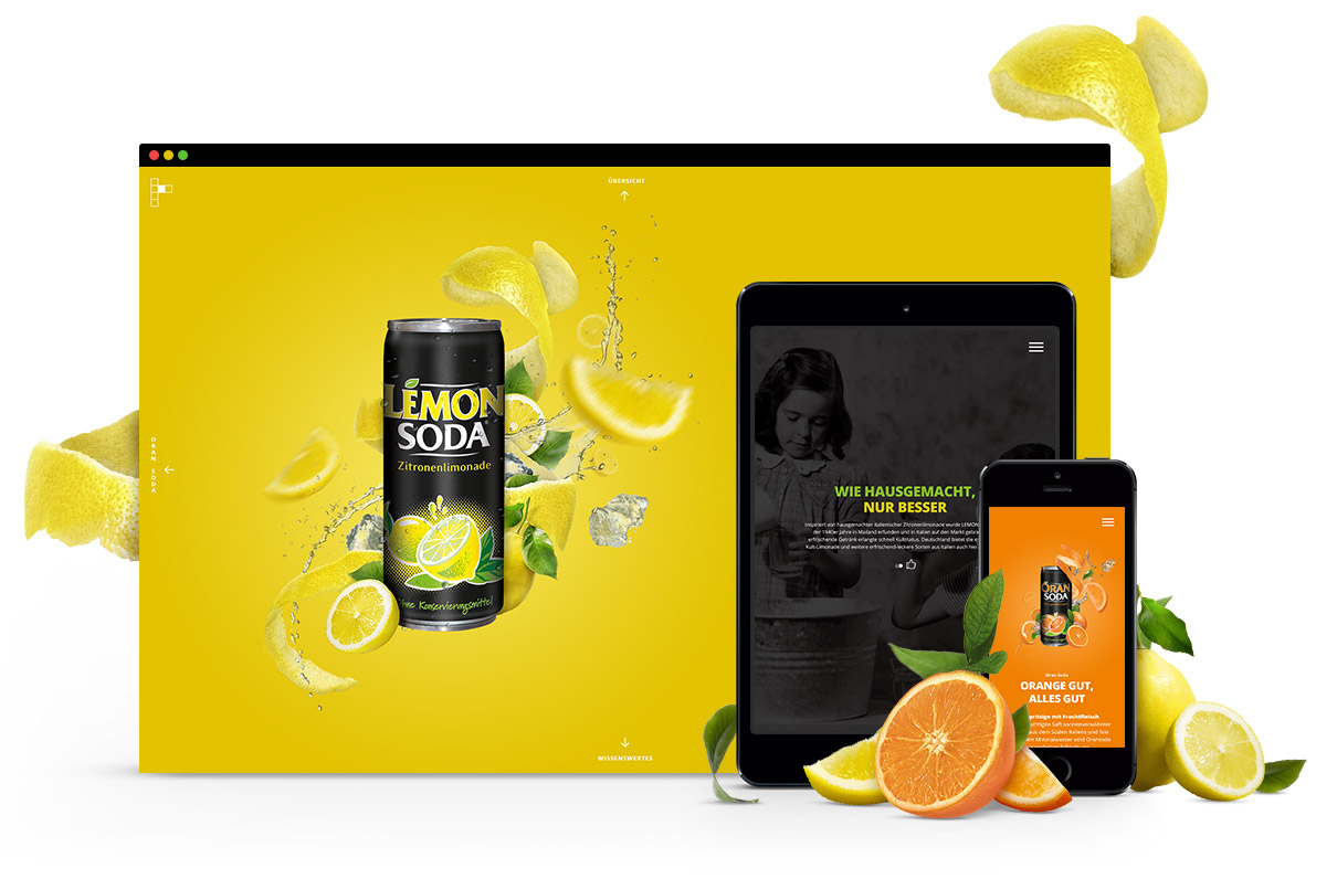 Campari Soda - Animated luxury microsite designed by freelance creative director Christopher Gey and Isobar Campari Soda – Animierte Luxus-Microsite, entworfen vom freiberuflichen Kreativdirektor Christopher Gey und Isobar