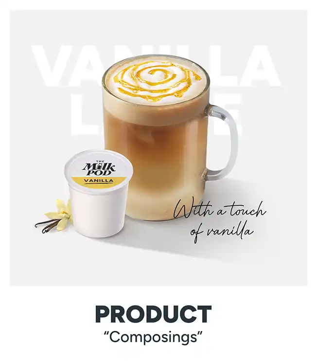 Product Composings of "The Milk Pod" - A Corporate Design developed by the freelance creative and art director Christoph Gey from Leipzig, Germany