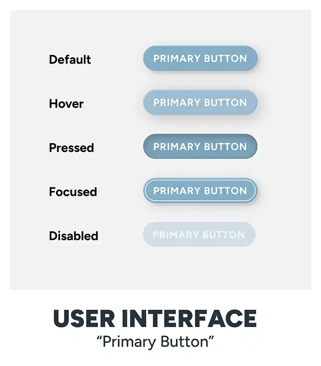User Interface elements  of "The Milk Pod" - A Corporate Design developed by the freelance creative and art director Christoph Gey from Leipzig